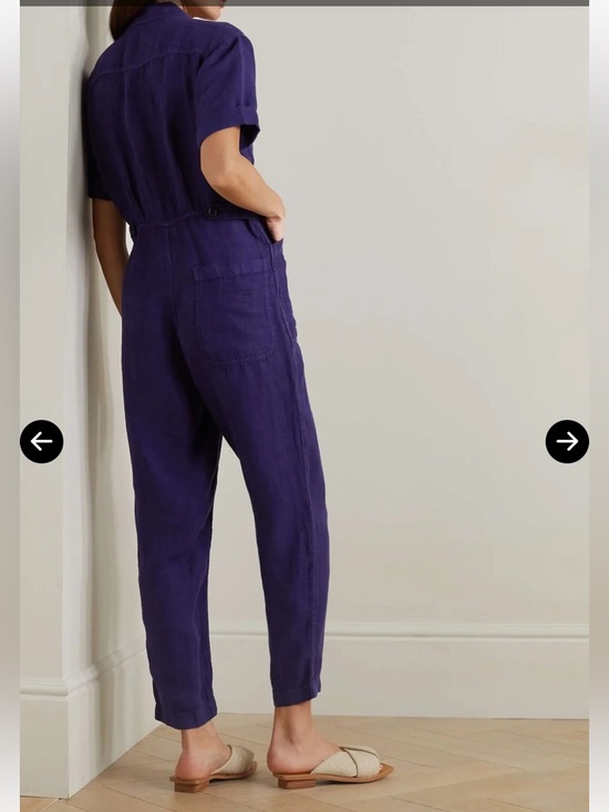Alex Mill Pants - Alex Mill Short-Sleeve Utility Jumpsuit in Navy